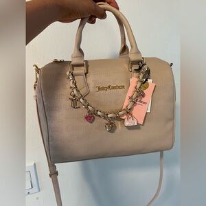 Juicy Couture | Bags | Juicy Couture Princess Charming Satchel Nude